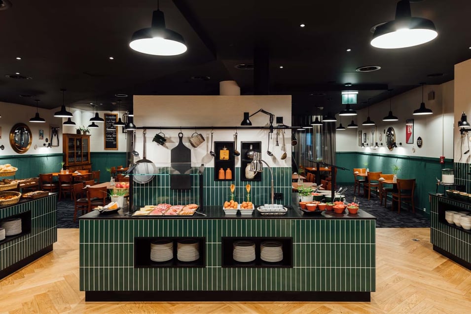 Vagabond-Club-Townhouse-Wismar-Frühstücksbuffet