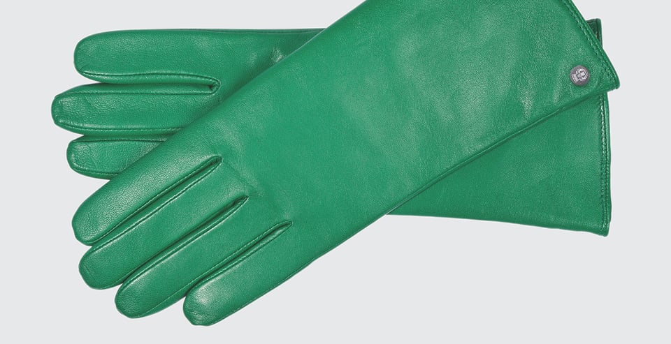 Green gloves